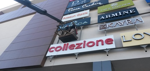 Erzurum Reklam tabela Totem yapımı ve  imalatı