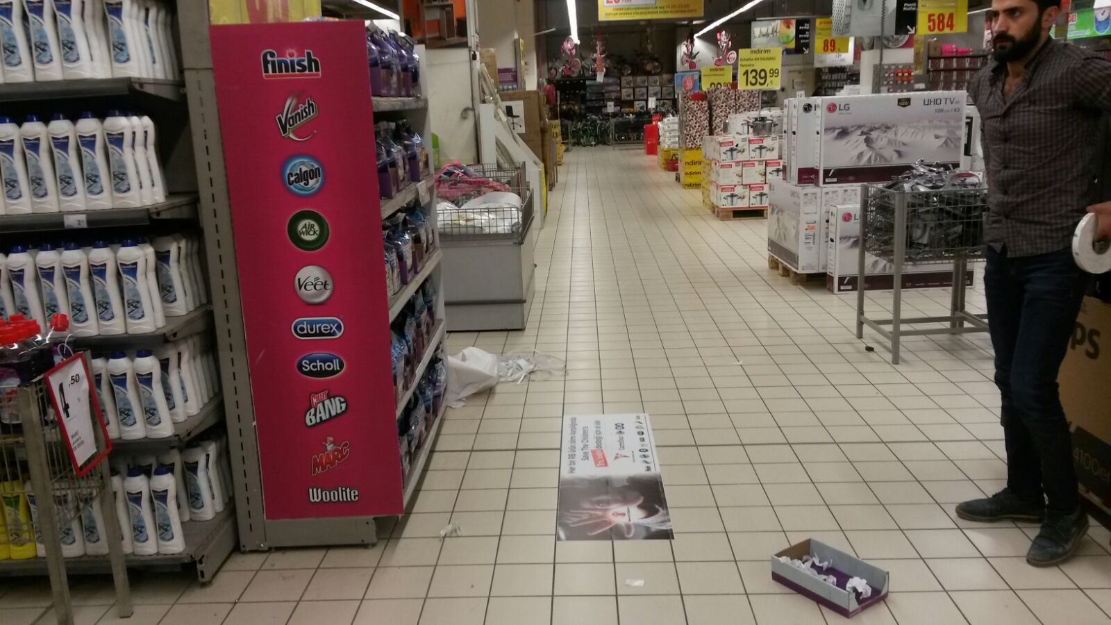 erzurum carrefoursa finish dijital çalışması 