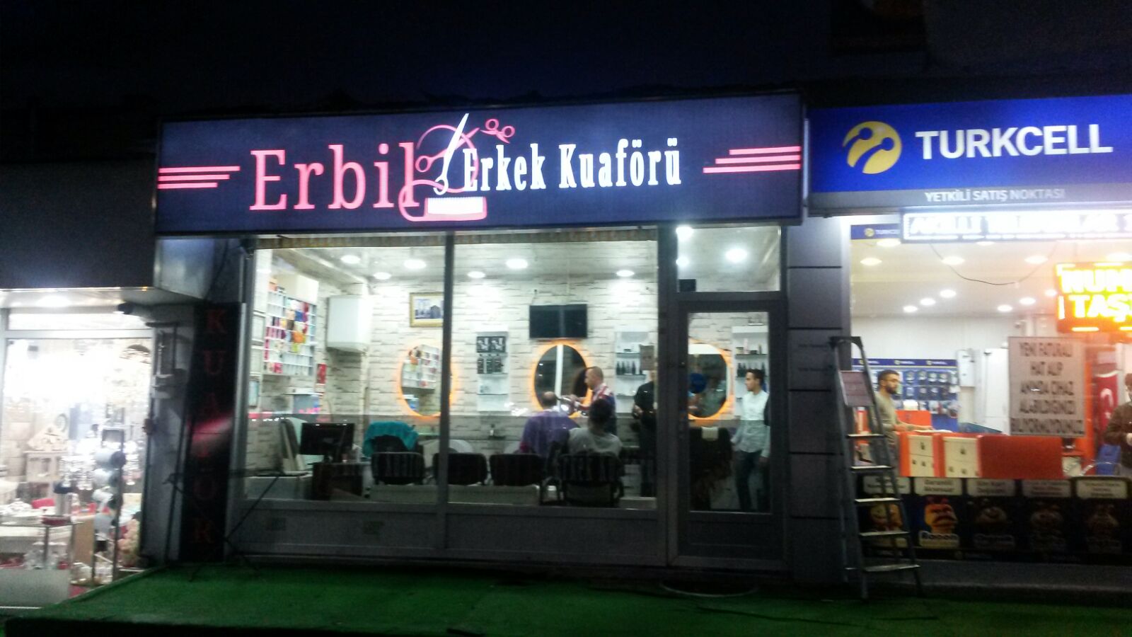 erzurum tabelalacı  kuaför vinil tabela